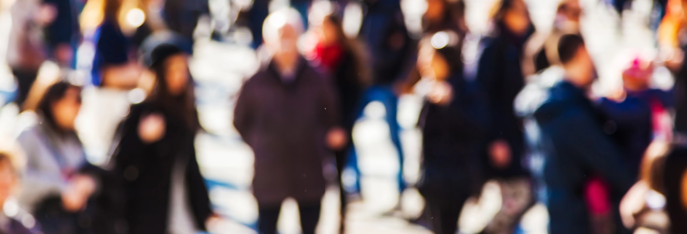 crowd walking Jacksonville
